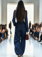 Solène | Combinaison Denim Femme