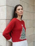 Aurélie | Pull Décontracté à Motifs Patchwork