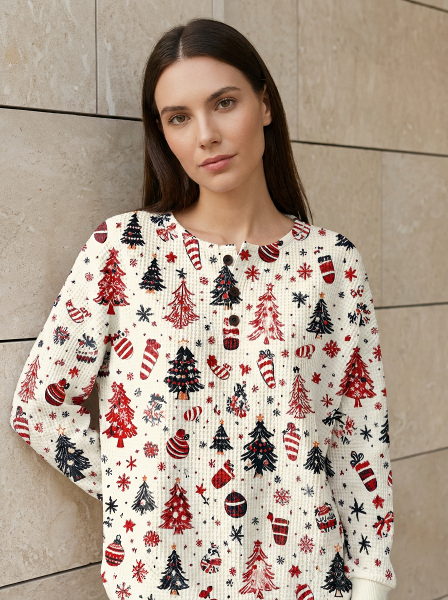 Aurélie | Pull Décontracté à Motifs Patchwork