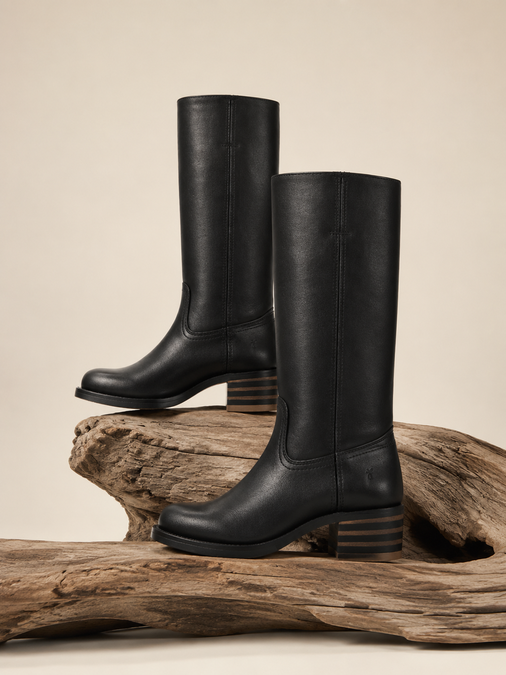 Solène | Bottes Hautes En Cuir