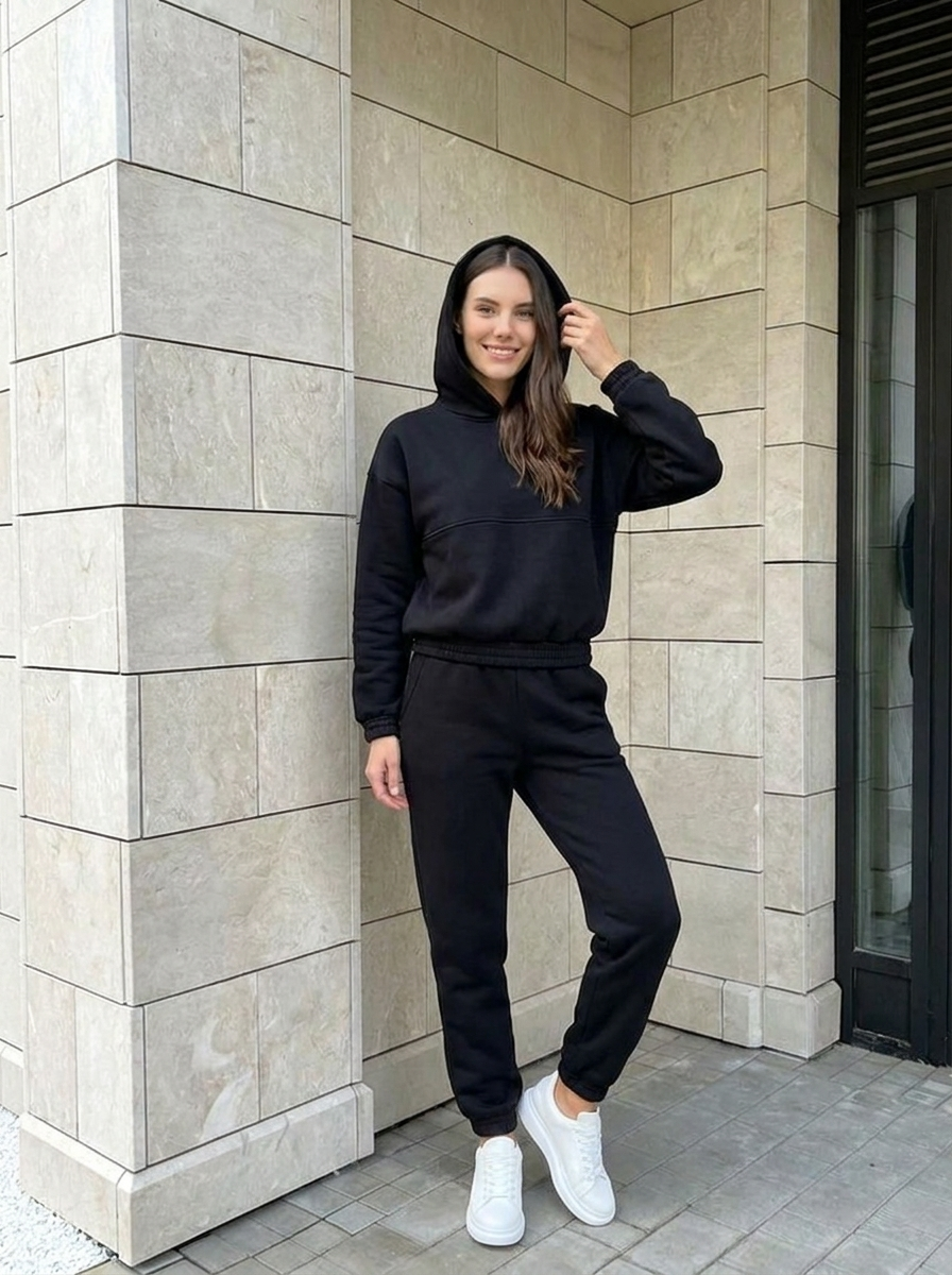 Élina | Ensemble Jogging À Capuche
