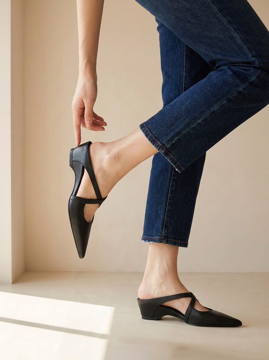 Aria | Mules Élégantes À Bride Croisée
