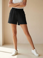 Sienna | Short En Mousseline De Coton Pour