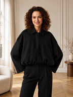 Elara | Veste Oversize À Col Classique