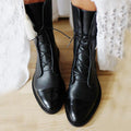 Constance | Bottines Lacées en Cuir