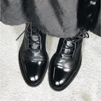 Constance | Bottines Lacées en Cuir