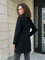 Léonie | Manteau Mi-Long Boutonné