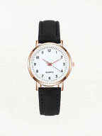 Constance | Montre Bracelet Cuir Cadran Classique
