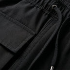 Solène | Pantalon Cargo en Coton Ceinture Cordon