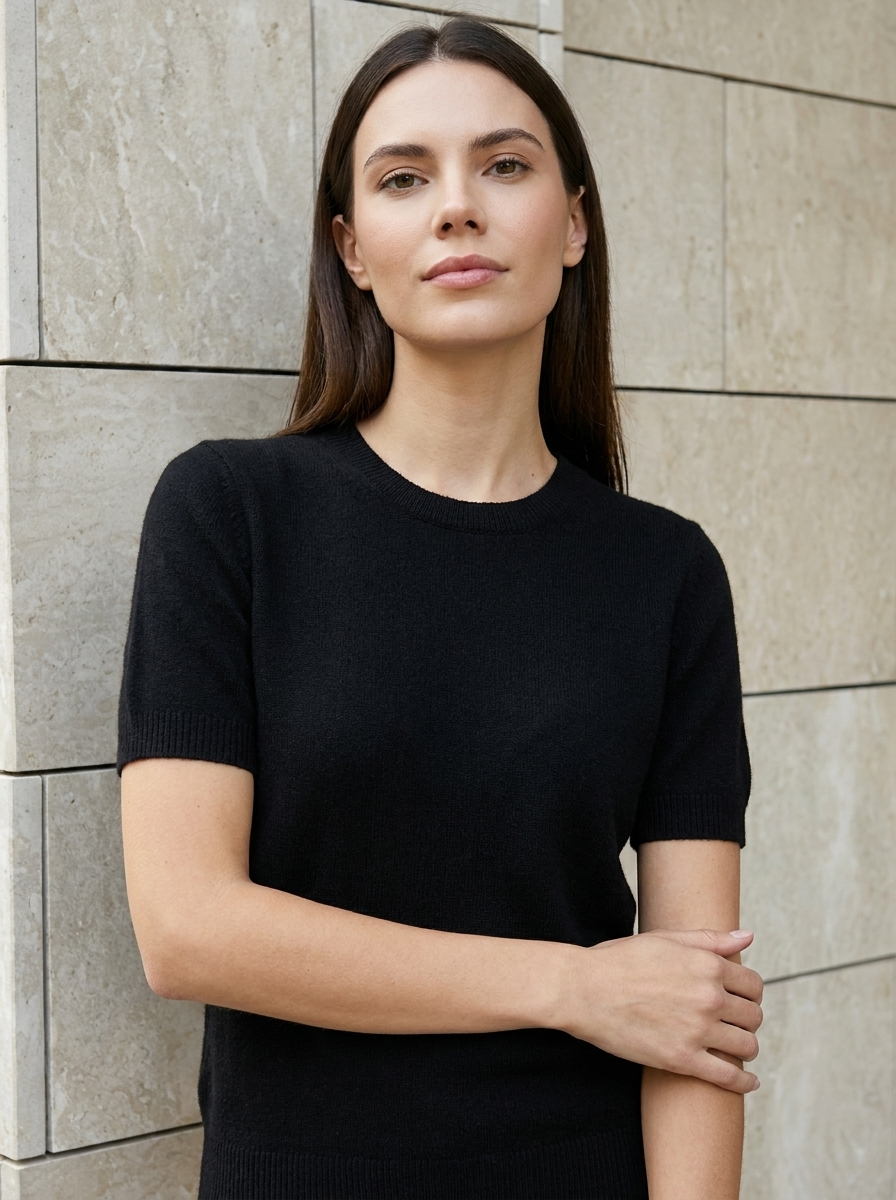 Clara | Pull Léger en Maille à Manches Courtes