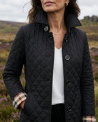 Aurélie | Veste Matelassée Légère Col Montant