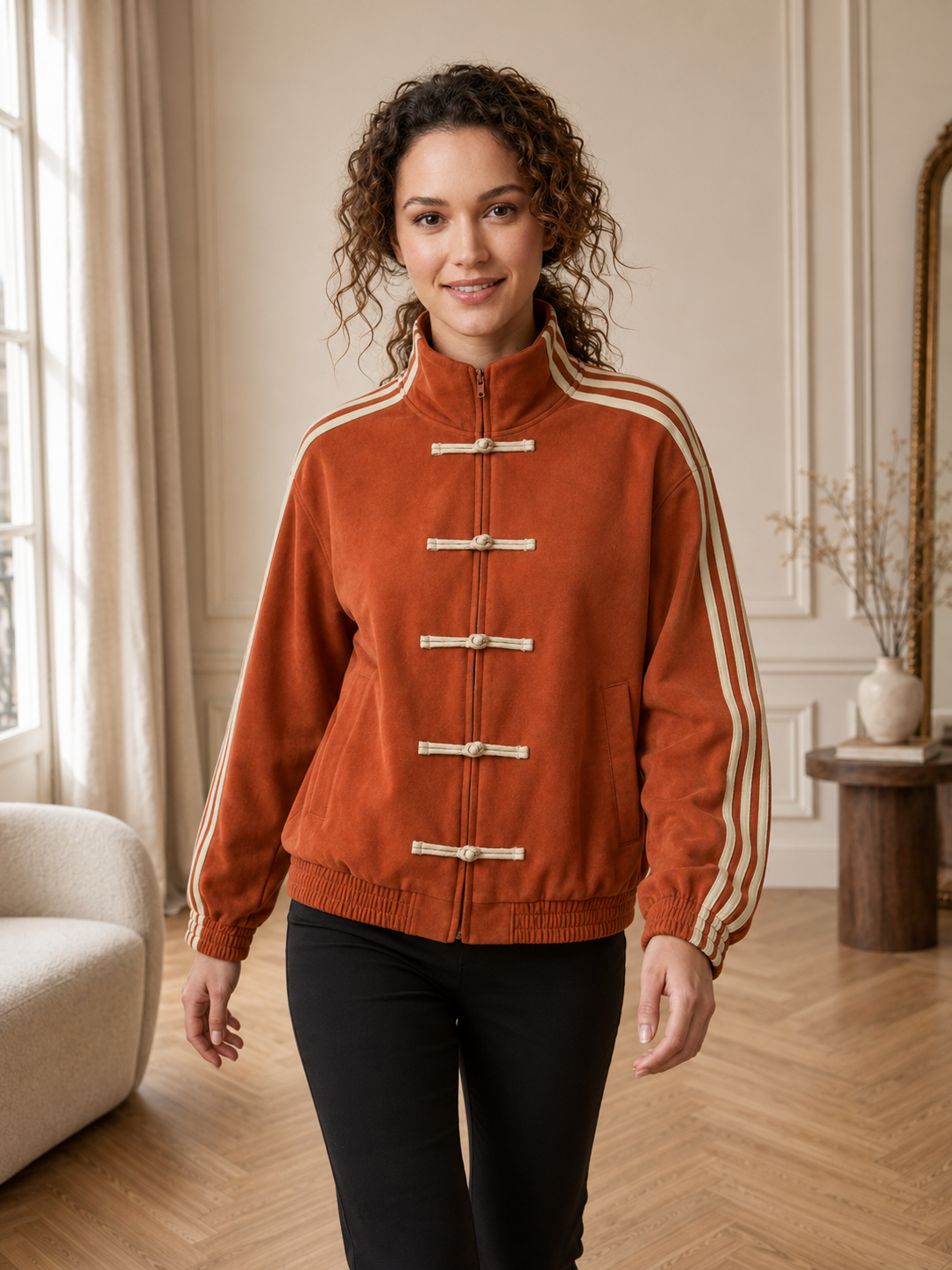 Yséa | Veste Sport Rétro À Rayures