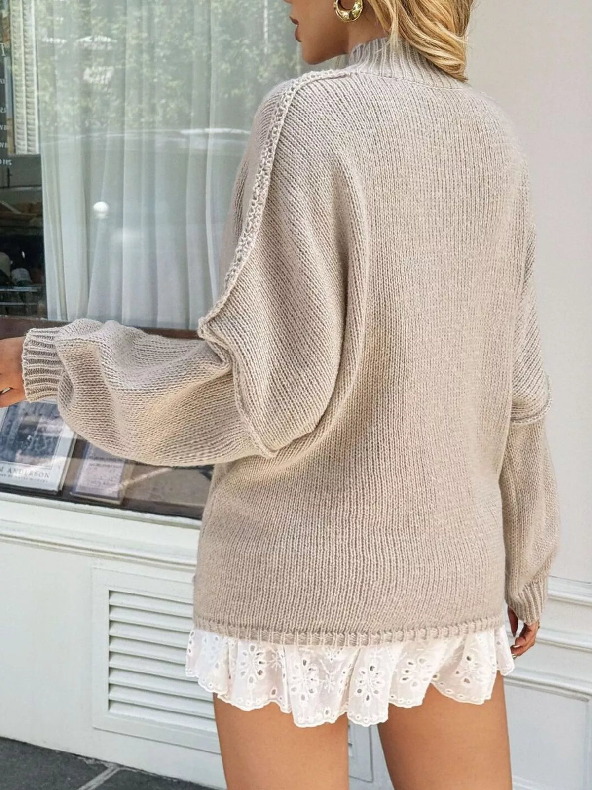Elara | Pull Oversize Femme