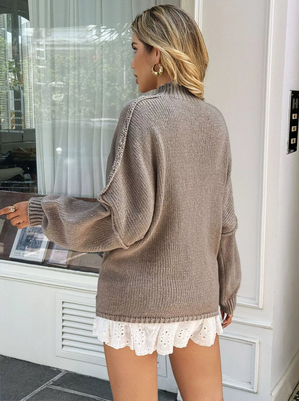 Elara | Pull Oversize Femme