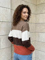 Alina | Pull Rayé Colorblock