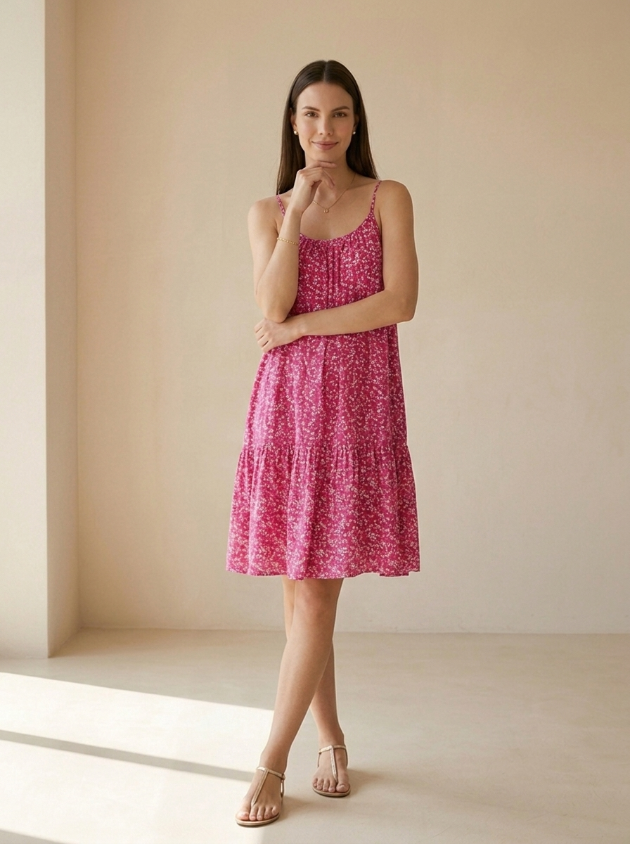 Adriana | Robe Fleurie D'Été