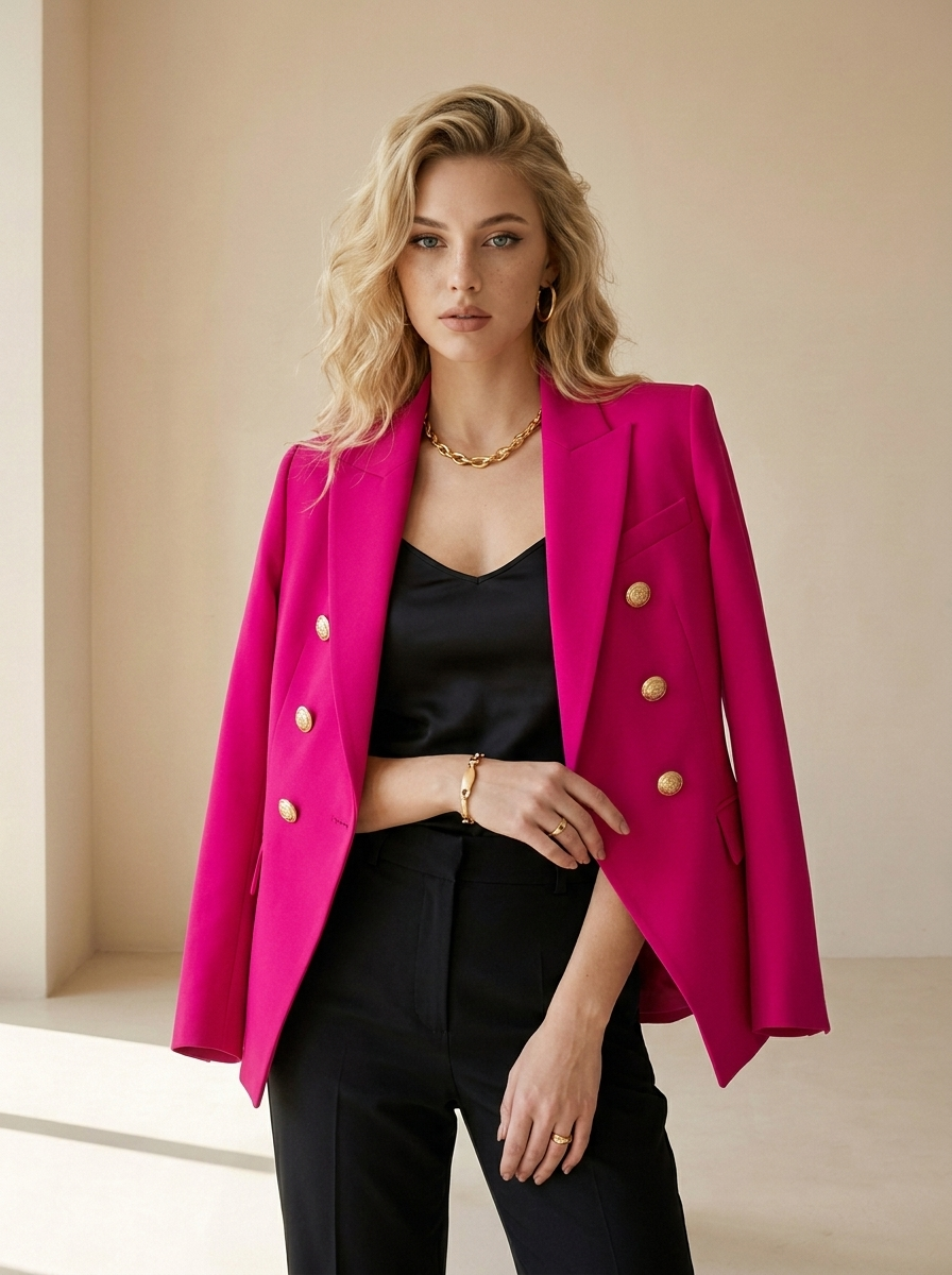 Rebecca | Blazer Croisé Élégant