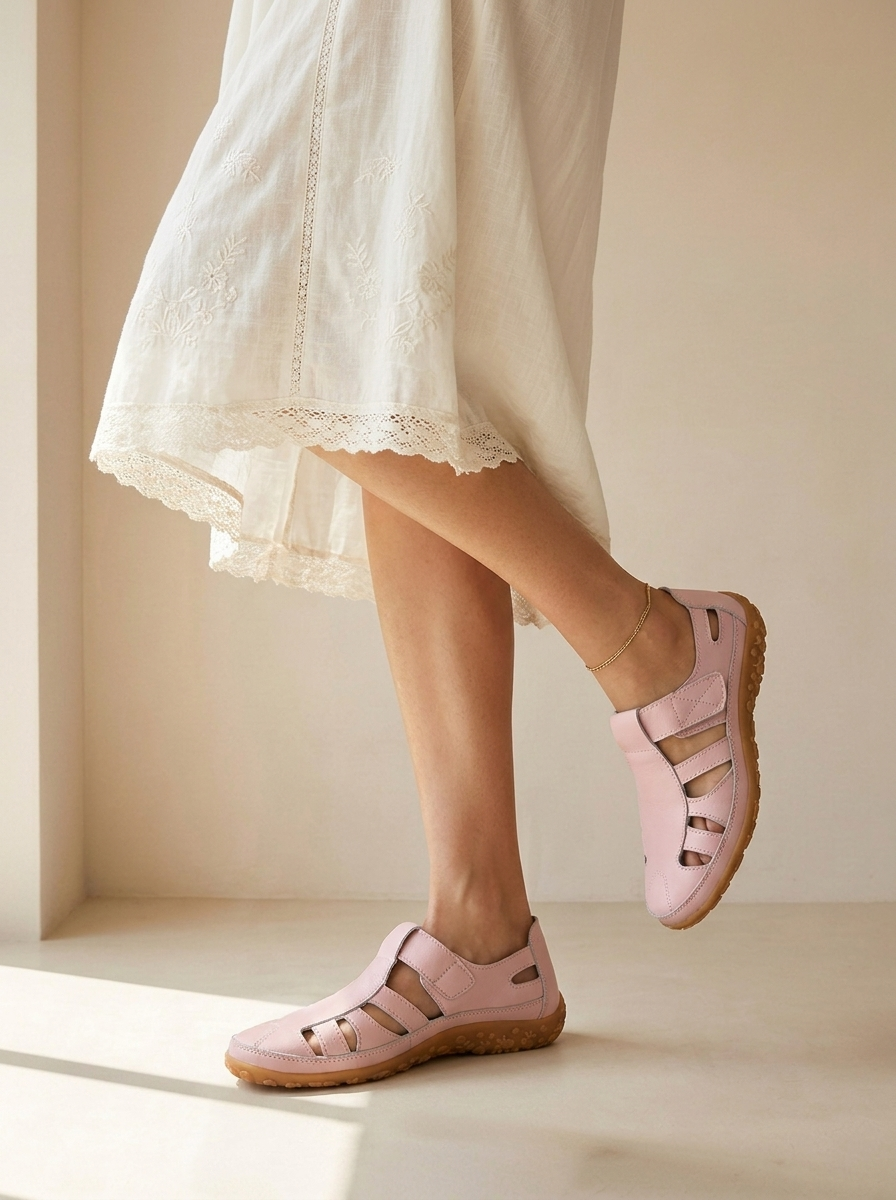 Clara | Chaussures Orthopédiques En Cuir À Enfiler
