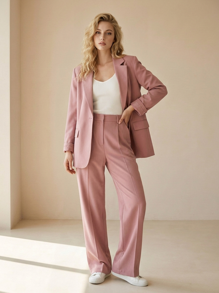 Aurelia | Ensemble Blazer Et Pantalon