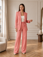 Solène | Ensemble Tailleur Blazer Et Pantalon