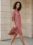 Élodie | Robe Chemise Fluide