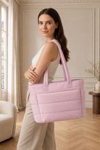 Solène | Sac Cabas Matelassé Grand Format