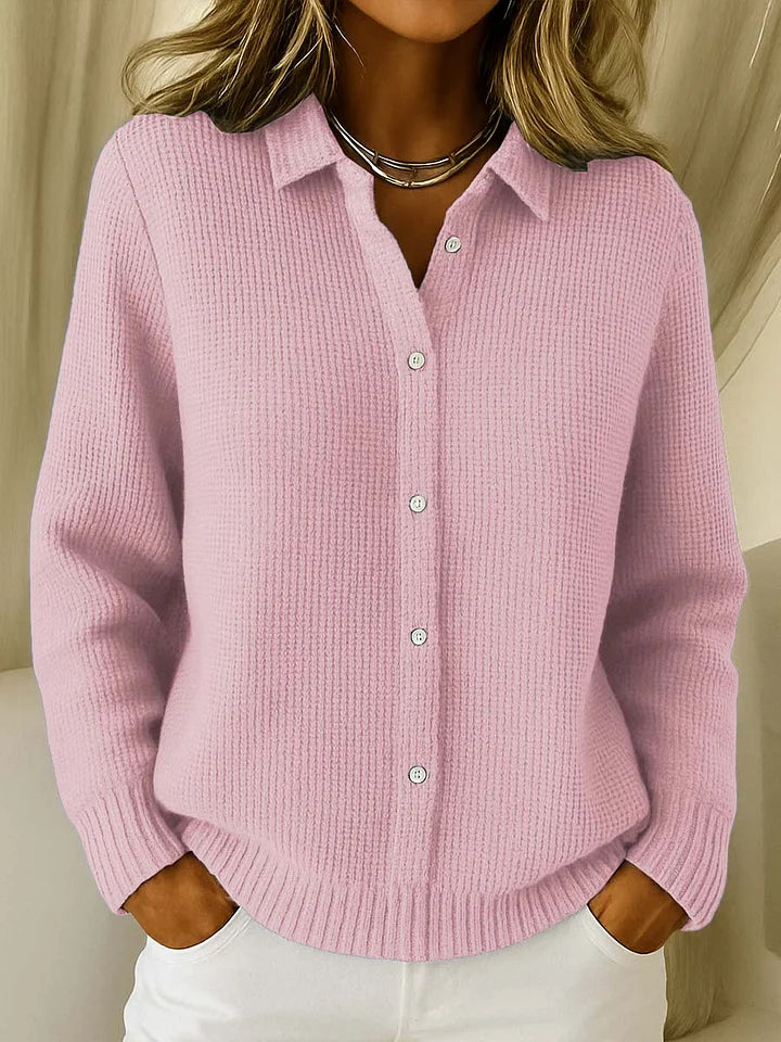 Garance | Cardigan Col Chemise Boutonné
