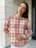 Aurélie | Pull Décontracté à Motifs Patchwork
