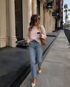 Héloïse | Pull Mélange Laine Col Rond