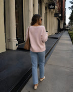 Héloïse | Pull Mélange Laine Col Rond