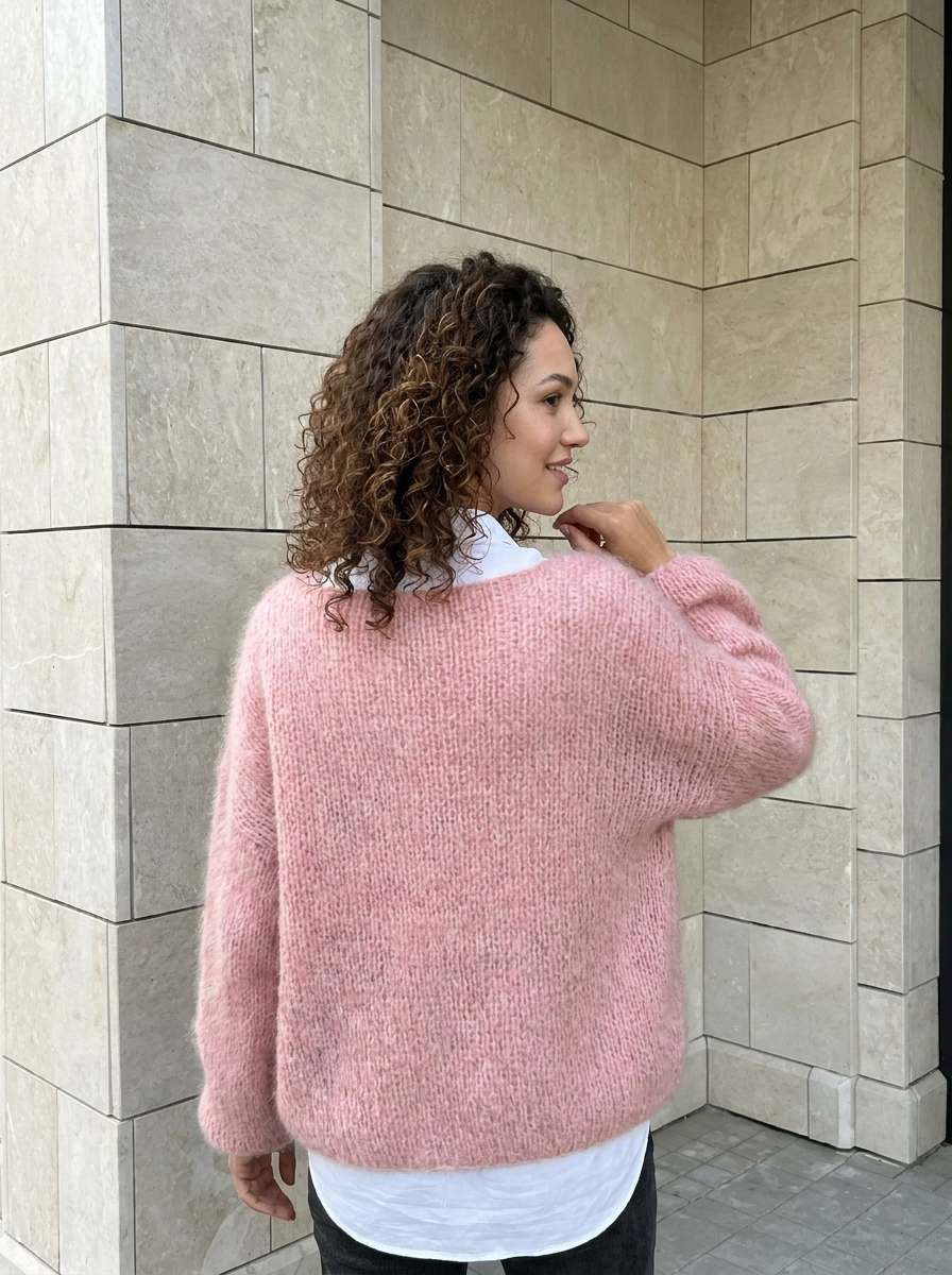 Céliane | Pull Oversize Col Bateau