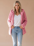Roxane | Veste Polaire Capuche Coupe Oversize