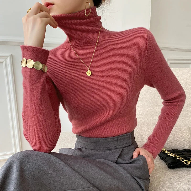 Romane | Pull Col Roulé en Cachemire