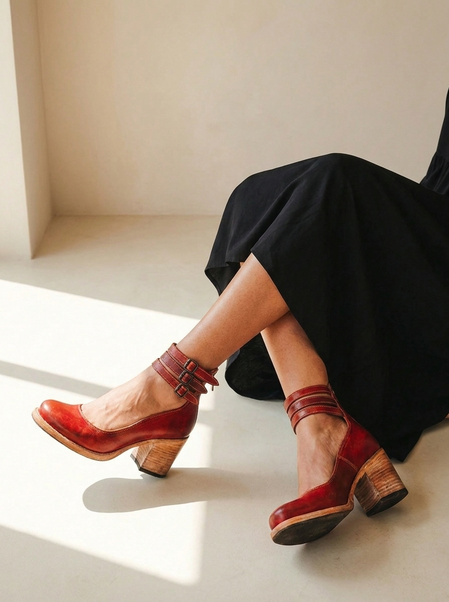 Aubrey | Bottines À Talon Bloc