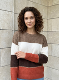Alina | Pull Rayé Colorblock