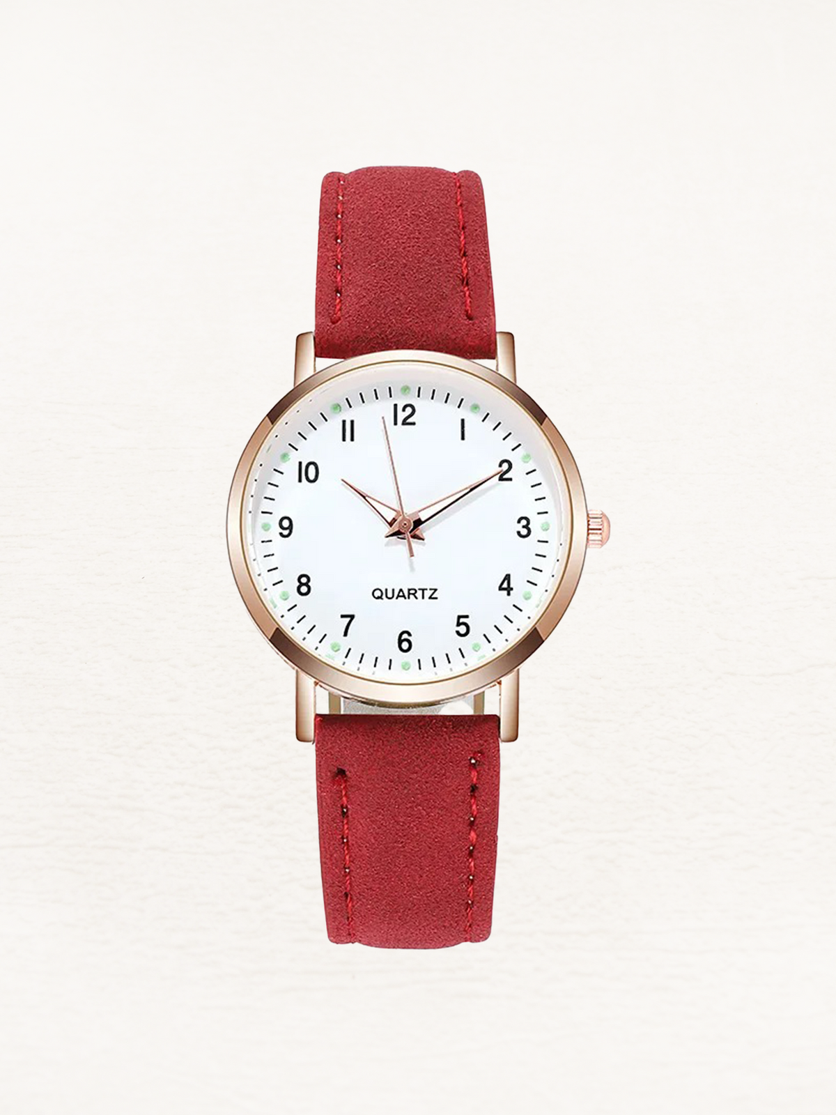 Constance | Montre Bracelet Cuir Cadran Classique
