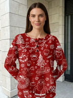Aurélie | Pull Décontracté à Motifs Patchwork