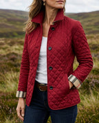 Aurélie | Veste Matelassée Légère Col Montant