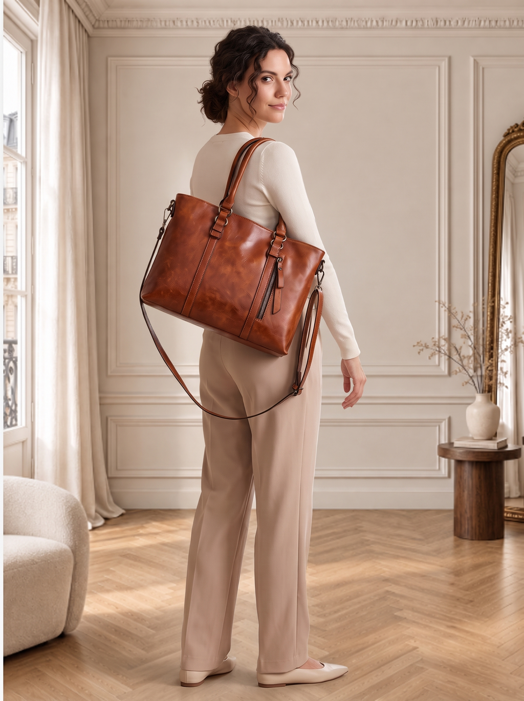 Élise | Sac Cabas Cuir
