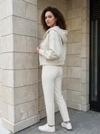 Élodie | Sweat à Capuche Oversize Zippé