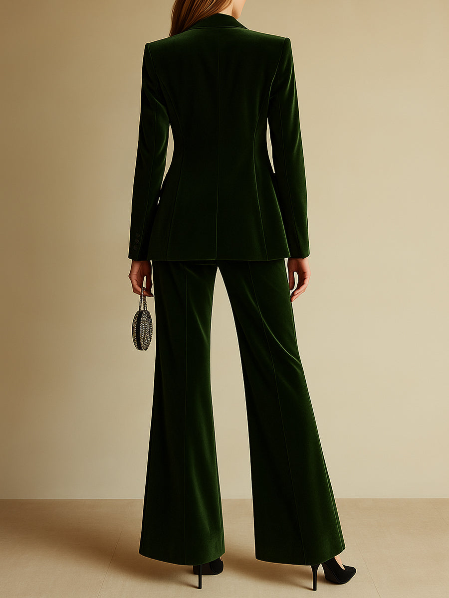 Valeria | Tailleur Velours Femme