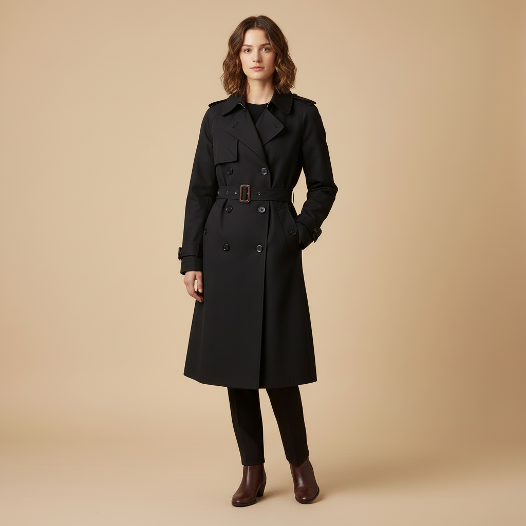 Vela - Veste Trench Croisée