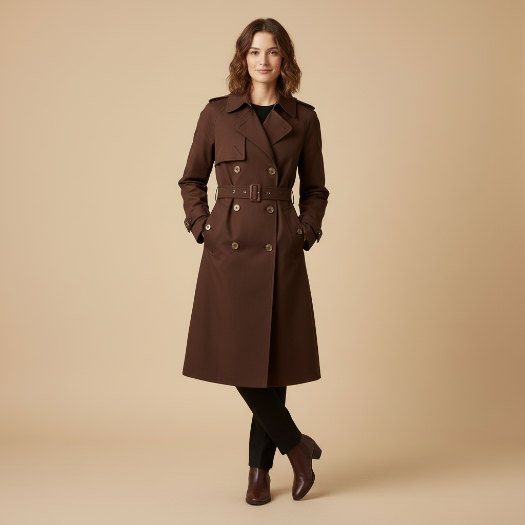 Vela - Veste Trench Croisée