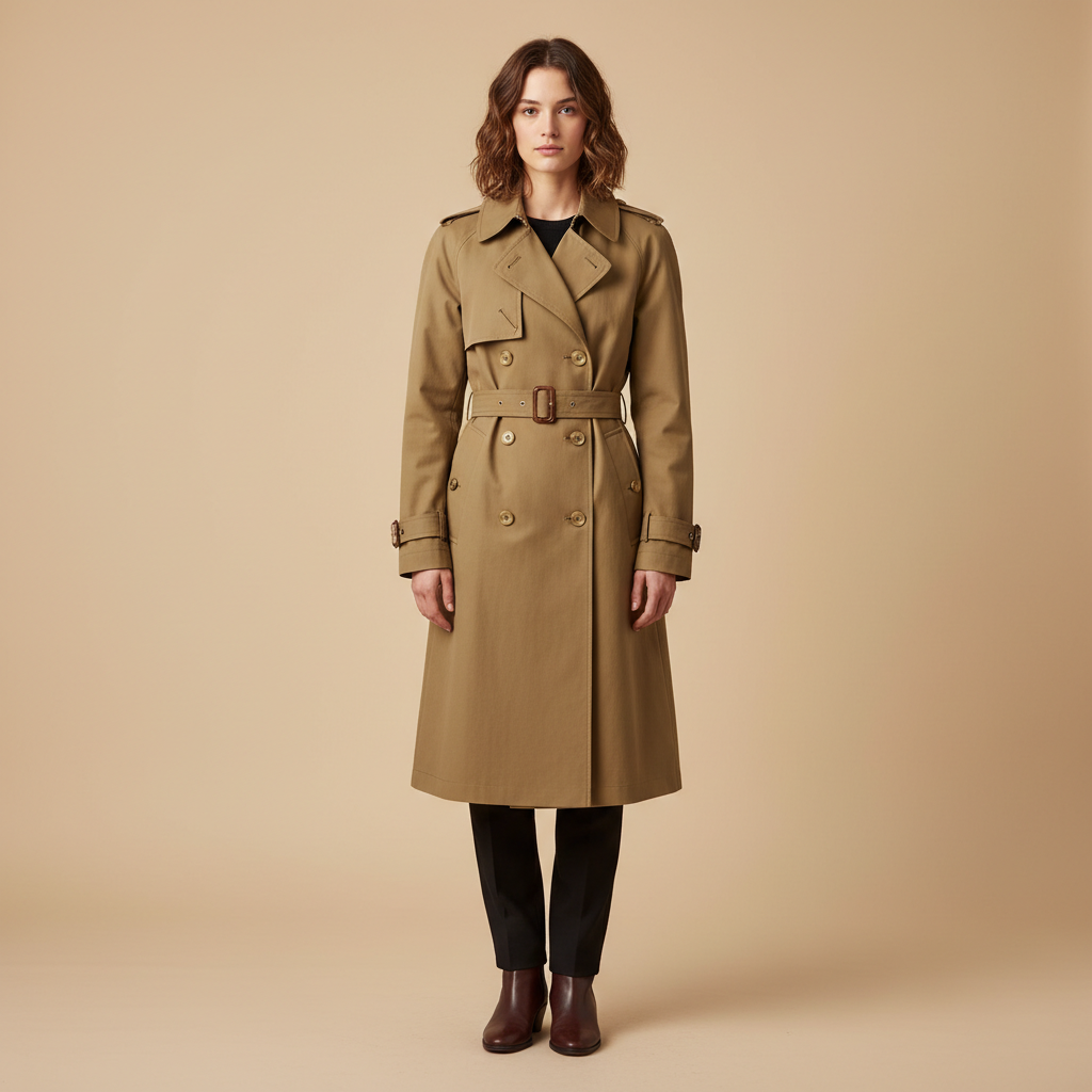 Vela - Veste Trench Croisée