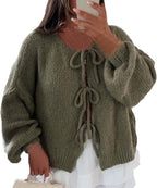 Léonie | Cardigan À Nouer