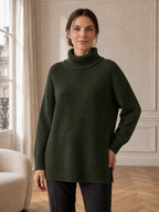 Amélie | Pull Oversize Col Roulé
