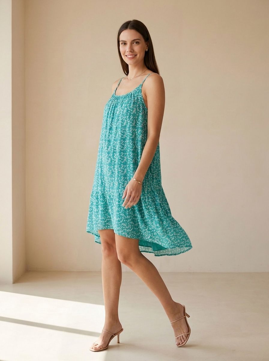 Adriana | Robe Fleurie D'Été