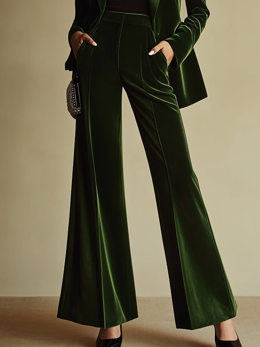 Valeria | Tailleur Velours Femme