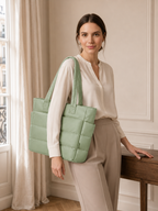 Solène | Sac Cabas Matelassé Grand Format