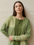 Aurélie | Pull Décontracté à Motifs Patchwork